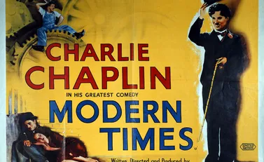 Charlie Chaplin tarafından çekilmiş son sessiz film "Modern Zamanlar" 82 yaşında