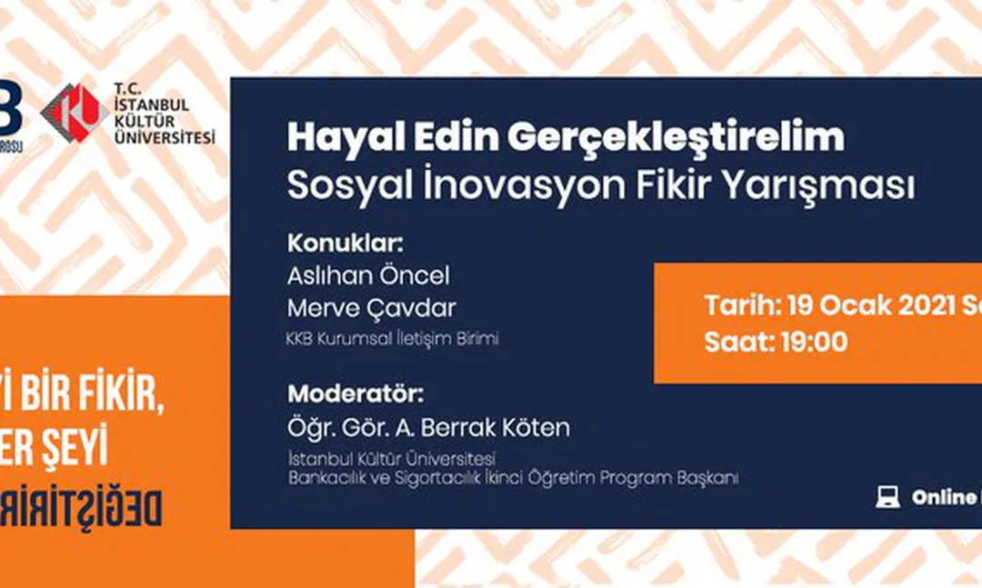 İstanbul Kültür Üniversitesi'nden Sosyal İnovasyon Fikir Yarışması