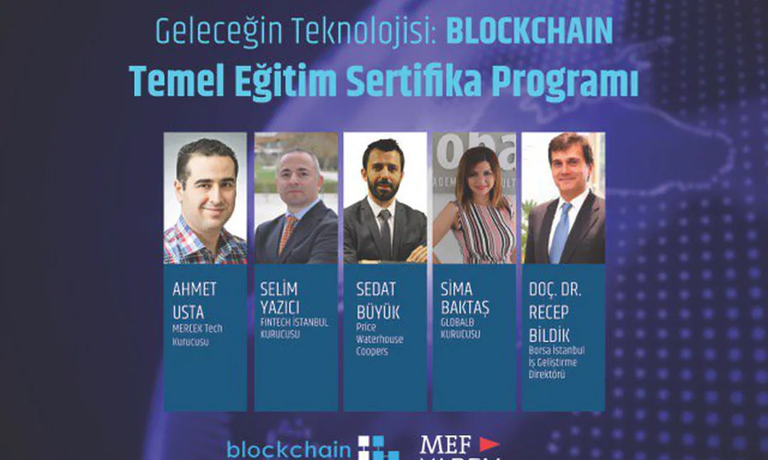 MEF Üniversitesi'nden  Blockchain Sertifika Programı