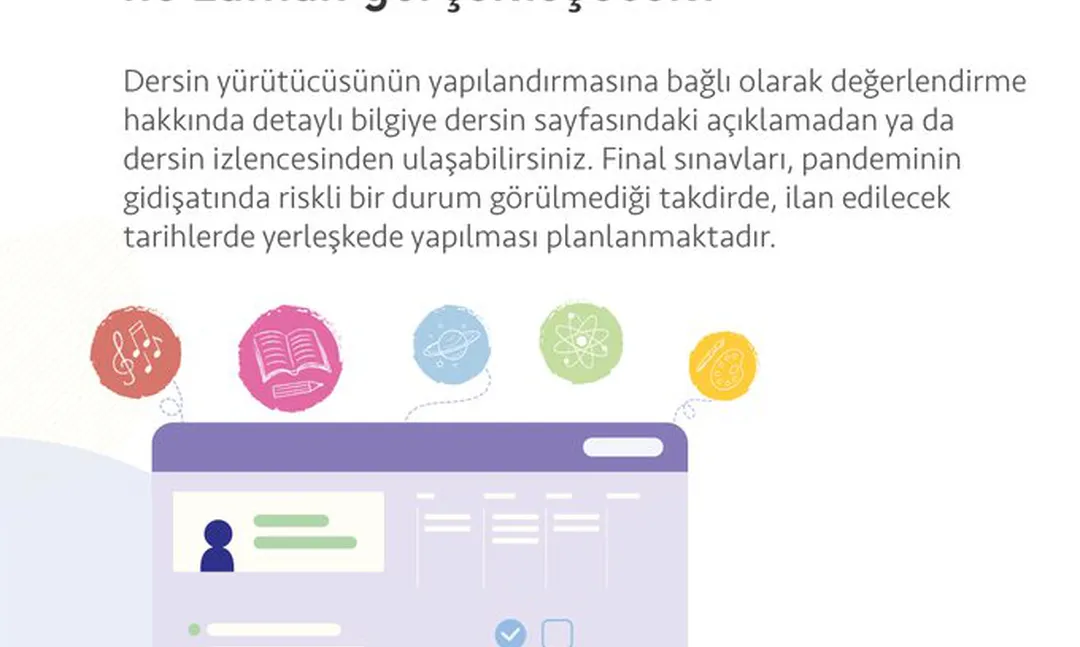 Yaşar Üniversitesi Uzaktan Eğitim Destek Sayfası  Kılavuzu