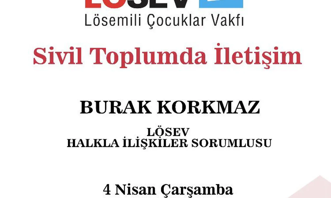 Yaşar Üniversitesi'nden ‘Sivil Toplumda İletişim-LÖSEV’ semineri