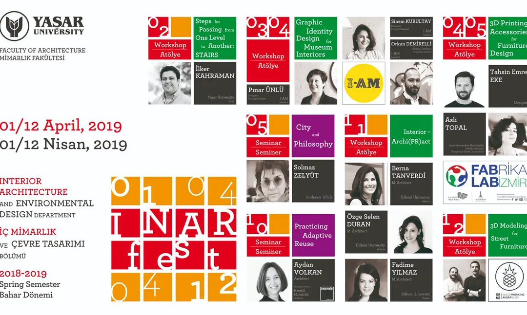 Yaşar Üniversitesi'nden  INARfest 2019