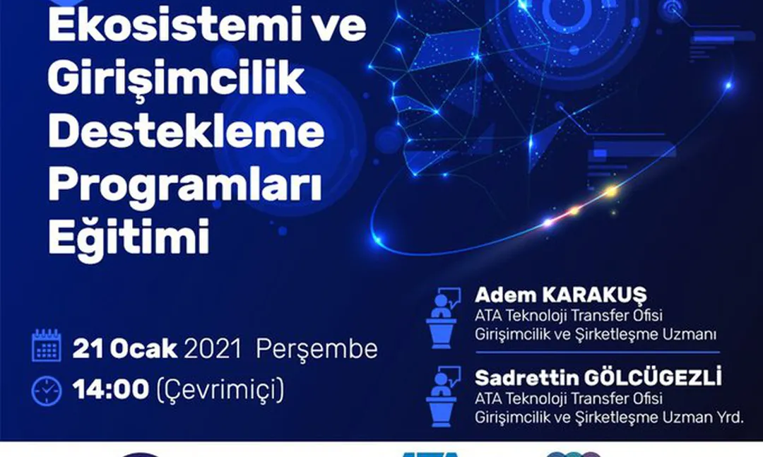 Girişimcilik Ekosistemi ve Girişimcilik Destekleme Programları Eğitimi