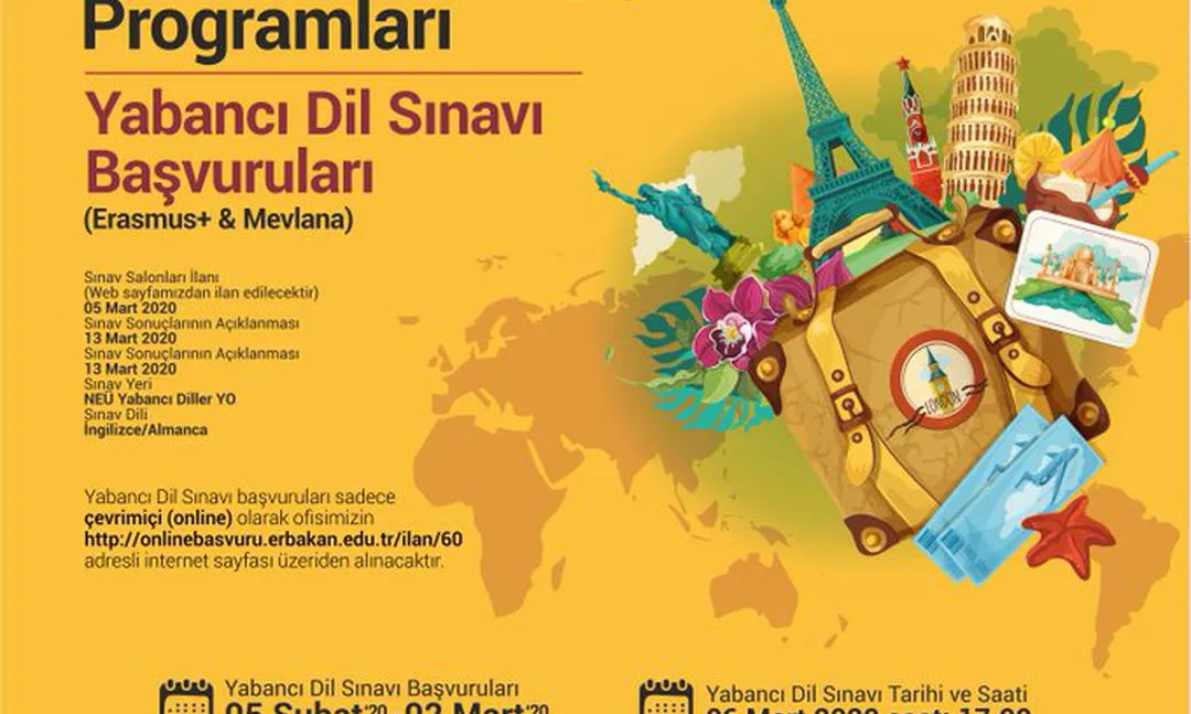 Uluslararası Değişim Programları Yabancı Dil Sınavı