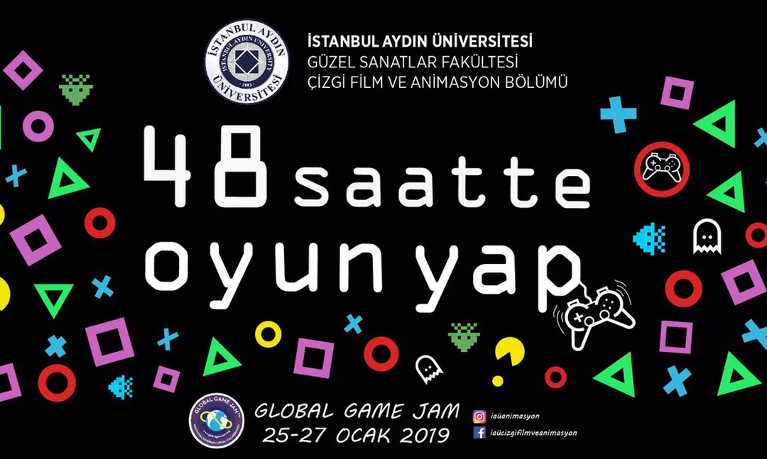 Global Game Jam 2019 İstanbul Aydın Üniversitesi'nde