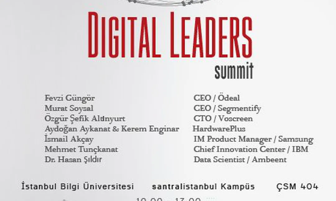 Bilgi Üniversitesi'nden Digital Leaders Summit