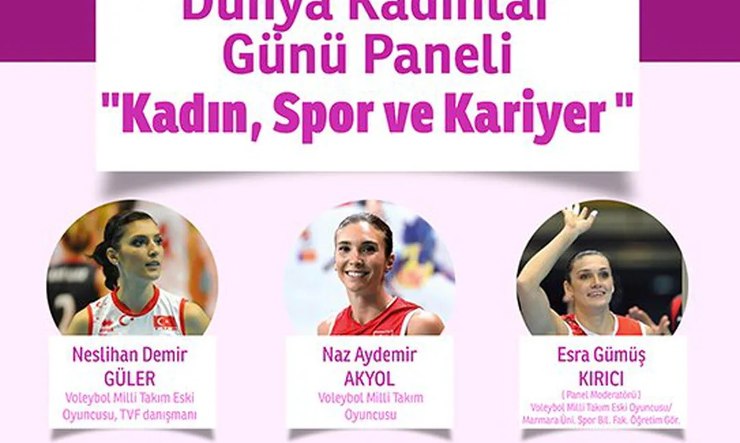 Marmara Üniversitesi'nde 'Kadın Spor ve Kariyer paneli