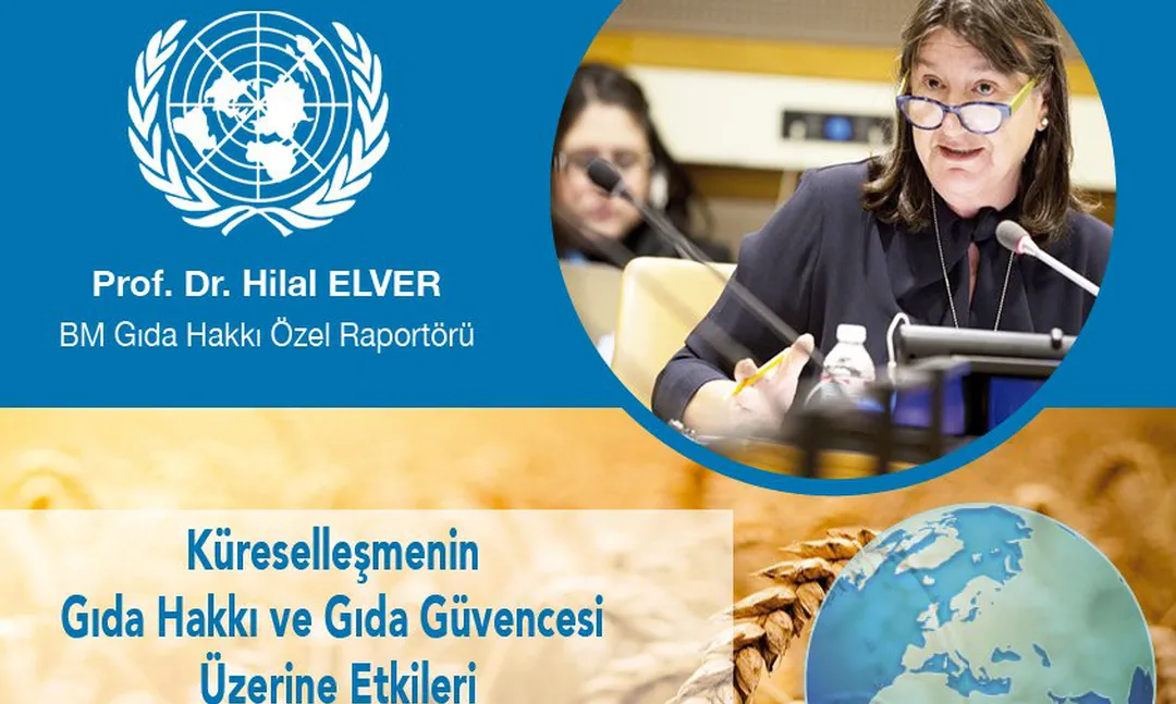 Ankara Yıldırım Üniversitesi'nde Küreselleşmenin Gıda Hakkı semineri