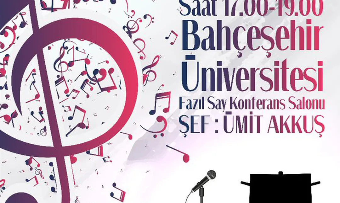 Notalar Engel Tanımaz konseri Bahçeşehir Üniversitesi'nde