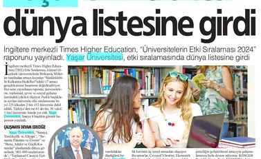 Yaşar Üniversitesi'nin Global Başarısı: Etki Sıralamasında Öne Çıktı