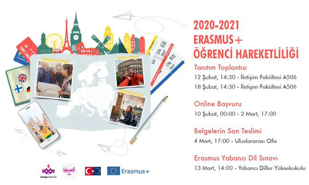 Maltepe Üniversitesi'nde Erasmus+ Öğrenci Hareketliliği Programı