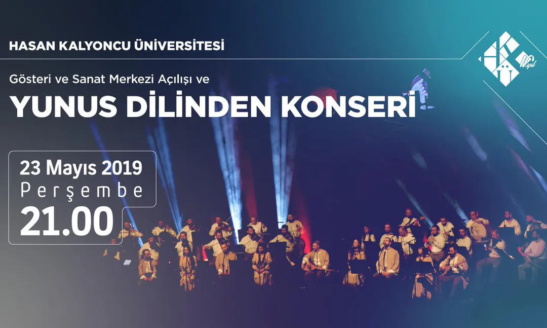 Hasan Kalyoncu Üniversitesi'nde Yunus Dilinden Konseri