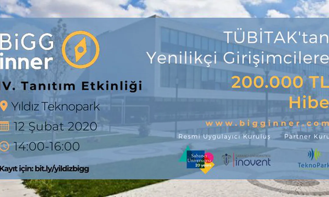 BiGGinner'ın 2020 dönemi başvuruları başladı