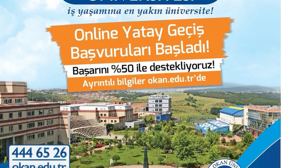 İstanbul Okan Üniversitesi Online Yatay Geçiş Başvuruları Başladı