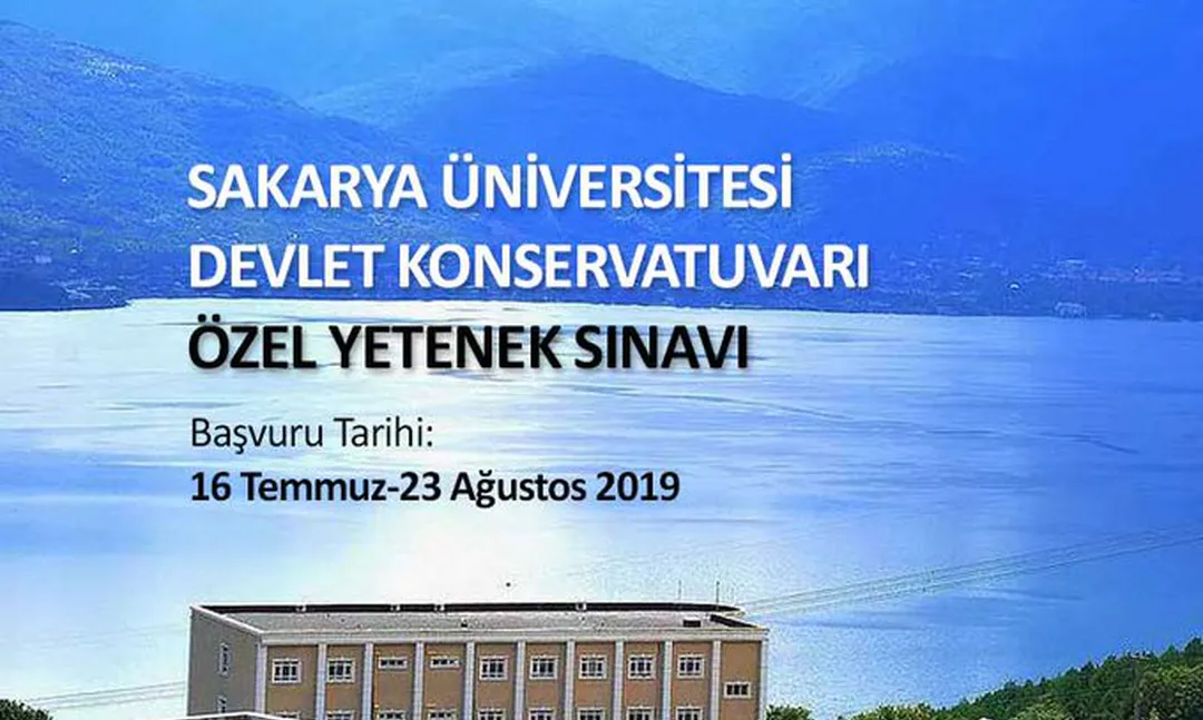 Sakarya Üniversitesi Devlet Konservatuvarı Özel Yetenek sınavı