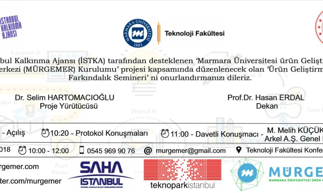 Ürün Geliştirme Farkındalık Semineri Marmara Üniversitesi'nde