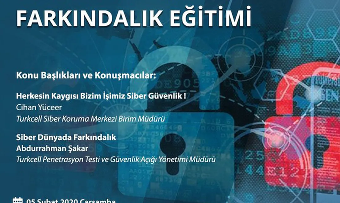 Haliç Üniversitesi'nde Siber Güvenlik ve Farkındalık eğitimi