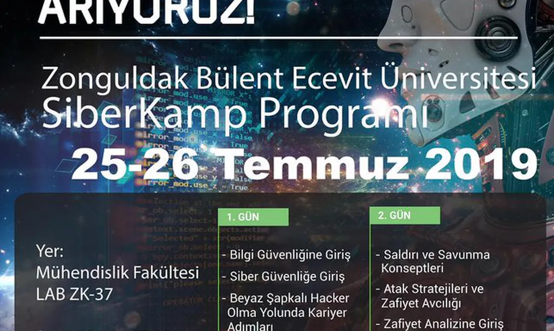 Zonguldak Bülent Ecevit Üniversitesi Siber Kamp Programı