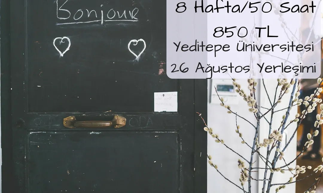 Fransızca Dil Kursu Yeditepe Üniversitesi'nde