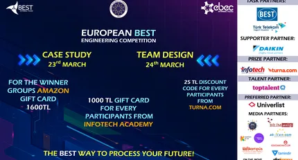 European Best Engineering Competition 23-24 Mart'ta