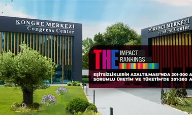 THE University Impact Rankings Sıralamasında İstinye Üniversitesi Yerini Aldı!
