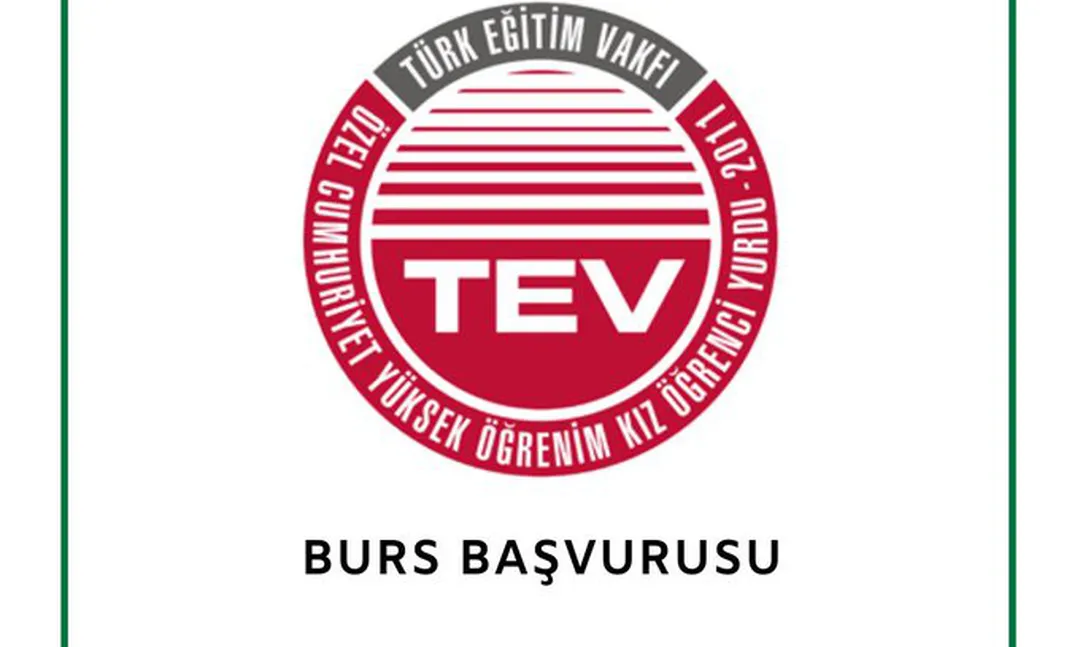Türk Eğitim Vakfı'ndan TEV Eğitim Bursu