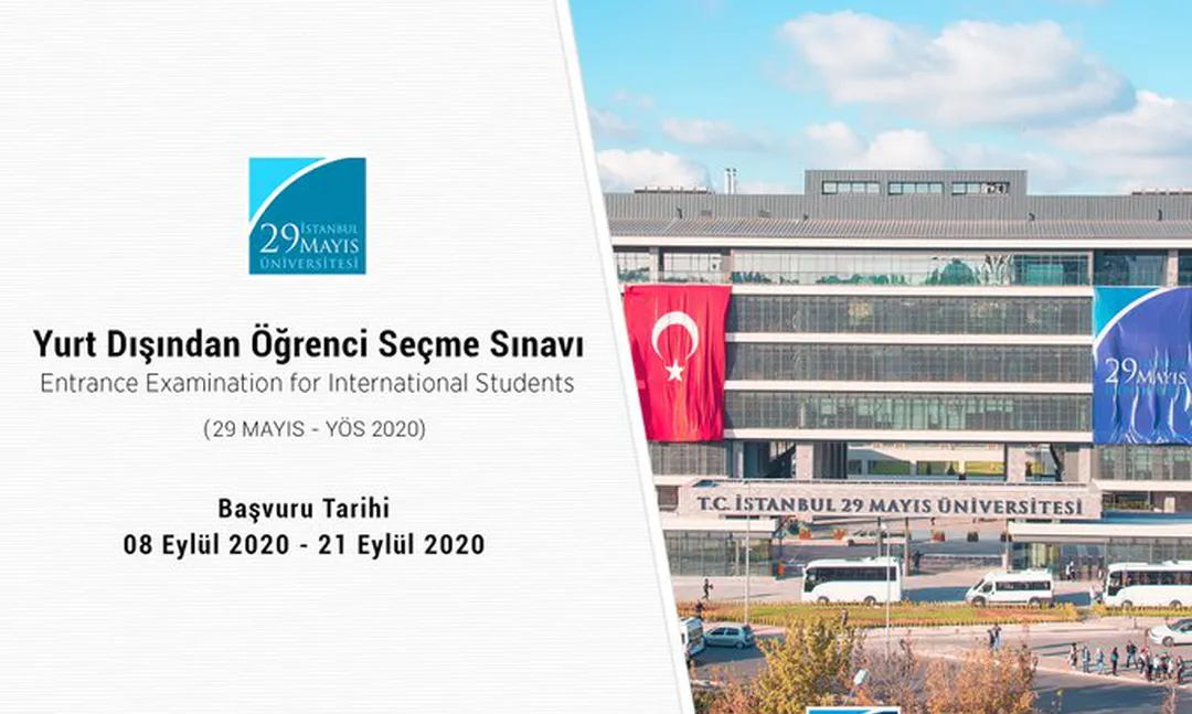 29 Mayıs Üniversitesi Yurt Dışından Öğrenci Seçme Sınavı Başvuruları