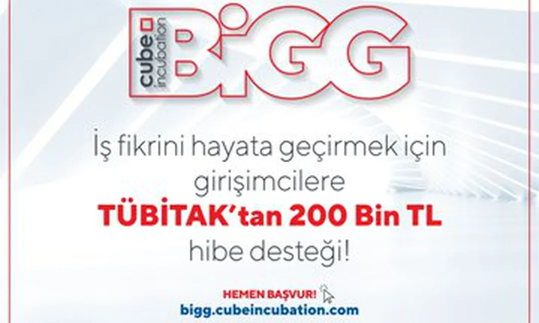 BİGG Cube Incubation başvuruları devam ediyor