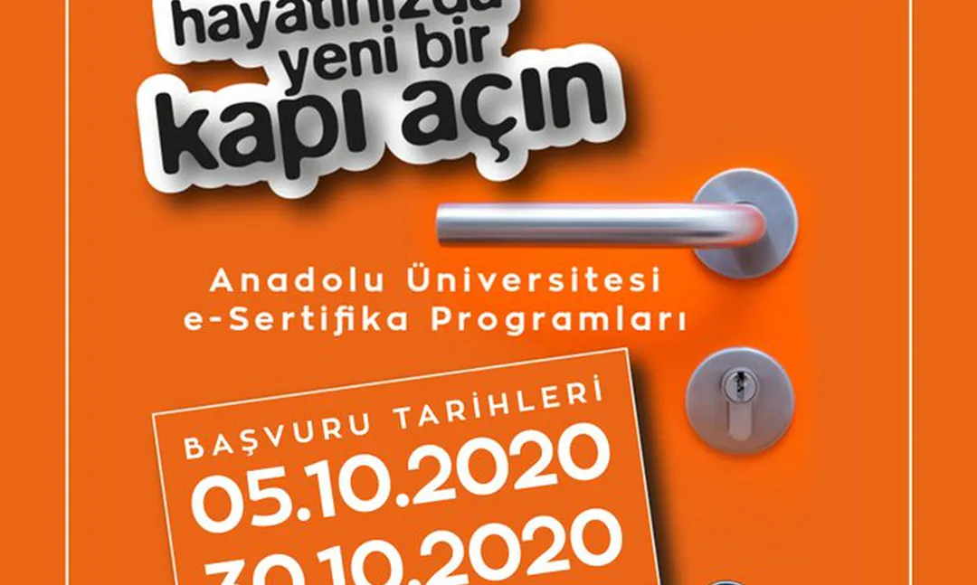 Anadolu Üniversitesi e-Sertifika Programları Akademik Takvimi