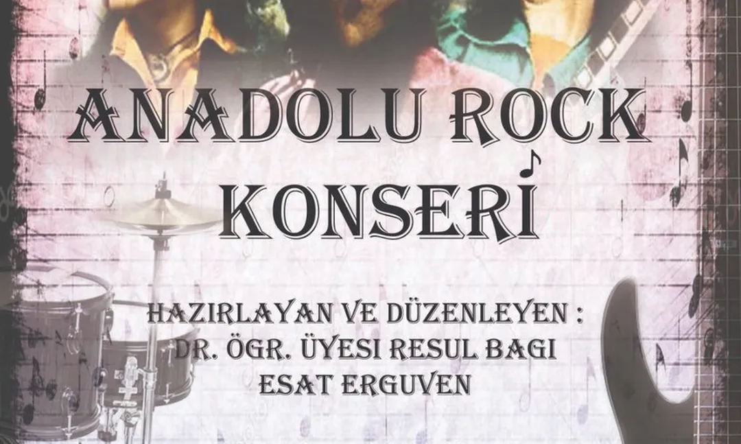 Niğde Ömer Halisdemir Üniversitesi'nde Anadolu Rock Konseri