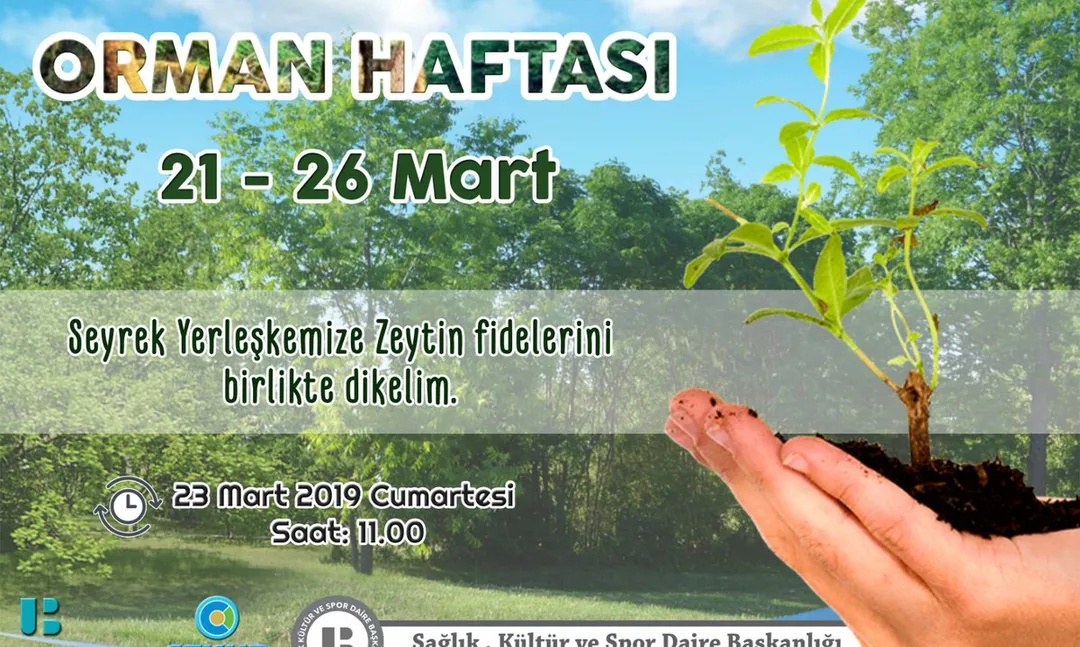Bakırçay Üniversitesi'nde Orman Haftası etkinliği
