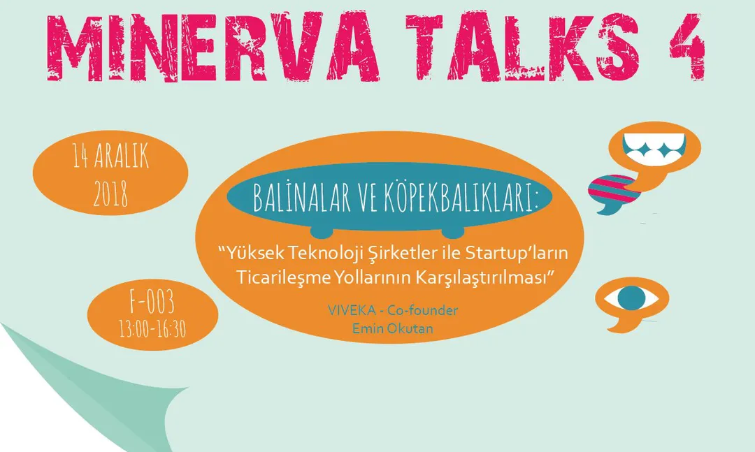 Yaşar Üniversitesi'nde Minerva TALKS 4 etkinliği