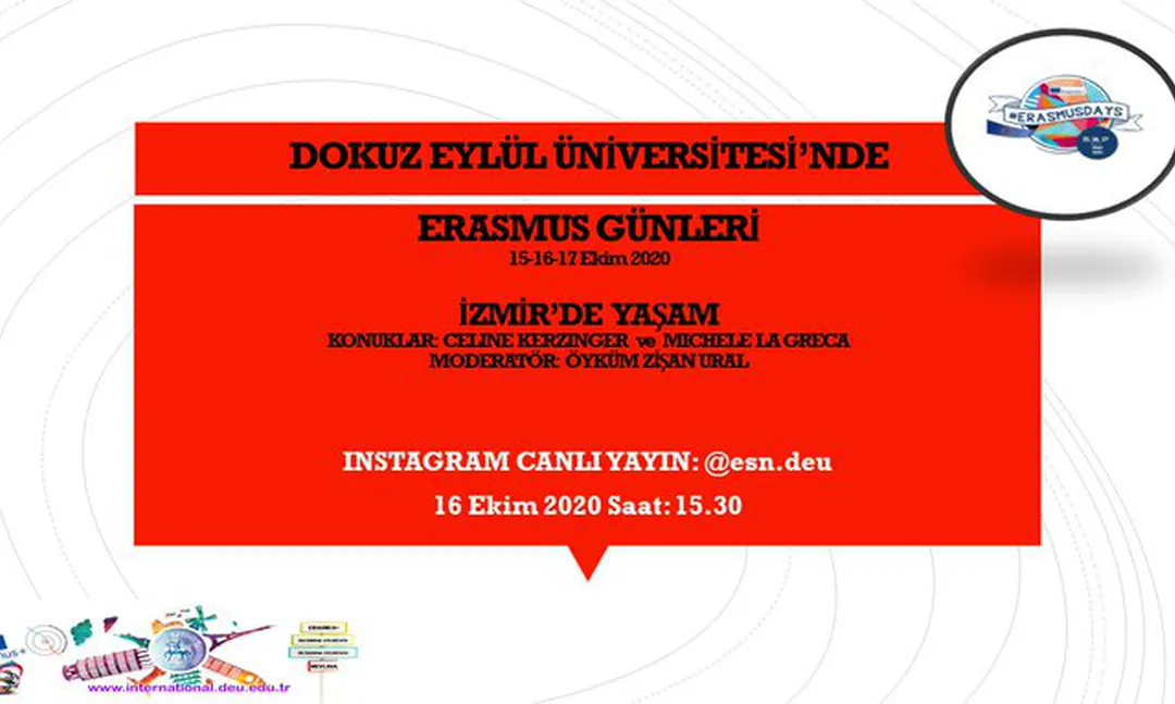 Dokuz Eylül Üniversitesi Erasmus Günleri