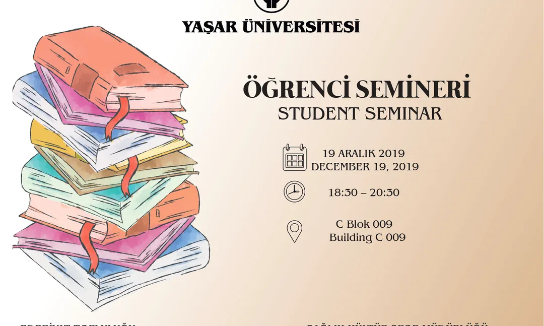 Yaşar Üniversitesi'nde Öğrenci Semineri