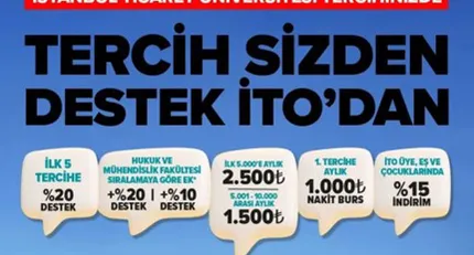 İstanbul Ticaret Üniversitesinde Burslu Okumak İster Misin?