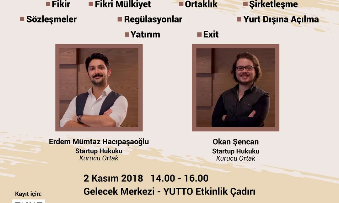 Startup Hukuku Yeditepe Üniversitesi'nde