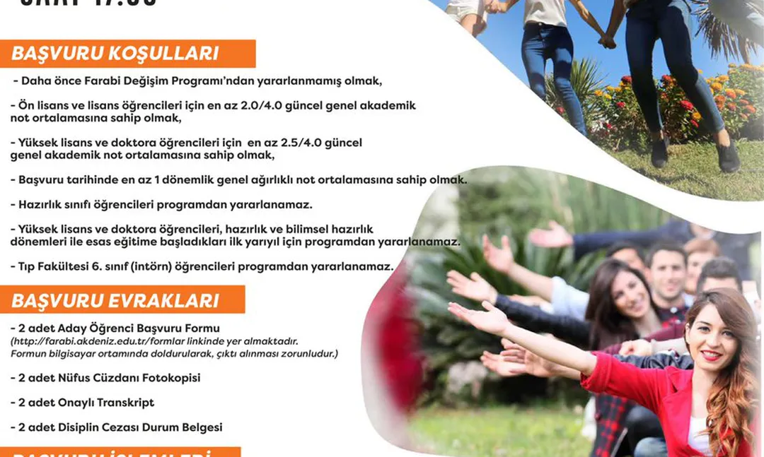 Akdeniz Üniversitesi Farabi Değişim Programı