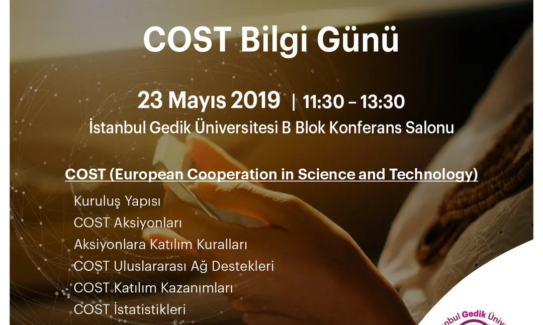 COST Bilgi Günü Gedik Üniversitesi'nde
