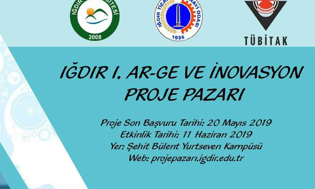 Iğdır 1. Ar-Ge ve İnovasyon Proje Pazarı etkinliği