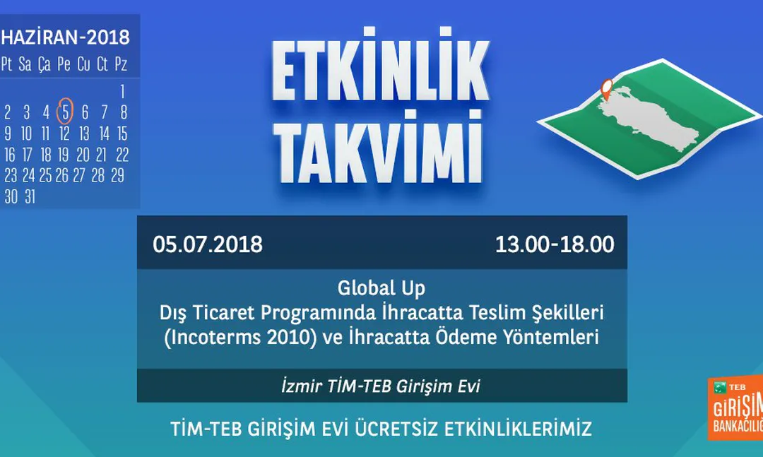 TİM - TEB Girişim Evi'nden İzmir'de Dış Ticaret etkinliği