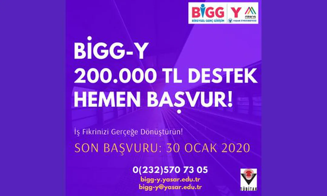Yaşar Üniversitesi BİGG-Y 2019 1. Dönem Başvuruları başladı