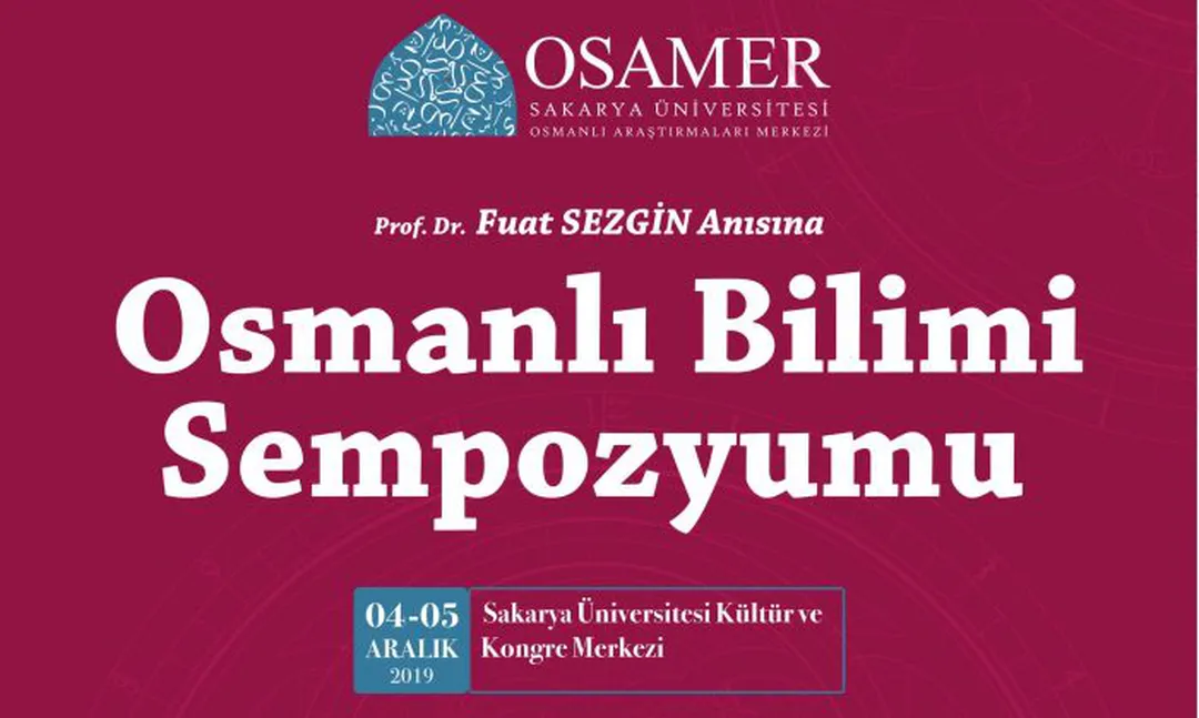 Osmanlı Bilimi Sempozyumu