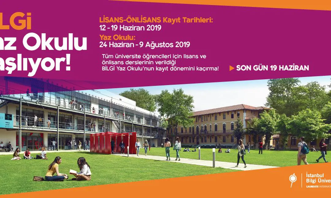 Bilgi Üniversitesi Yaz Okulu kayıtları başladı
