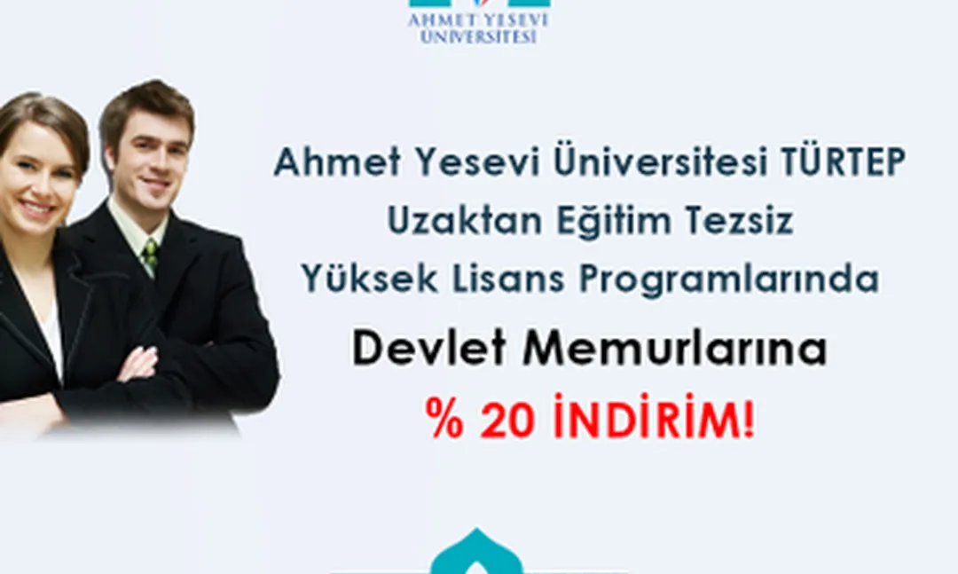 Ahmet Yesevi Üniversitesi TÜRTEP Tezsiz Yüksek Lisans kayıtları