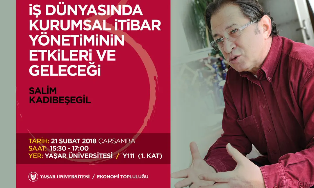 Yaşar Üniversitesi'nde Salim Kadıbeşegil söyleşisi