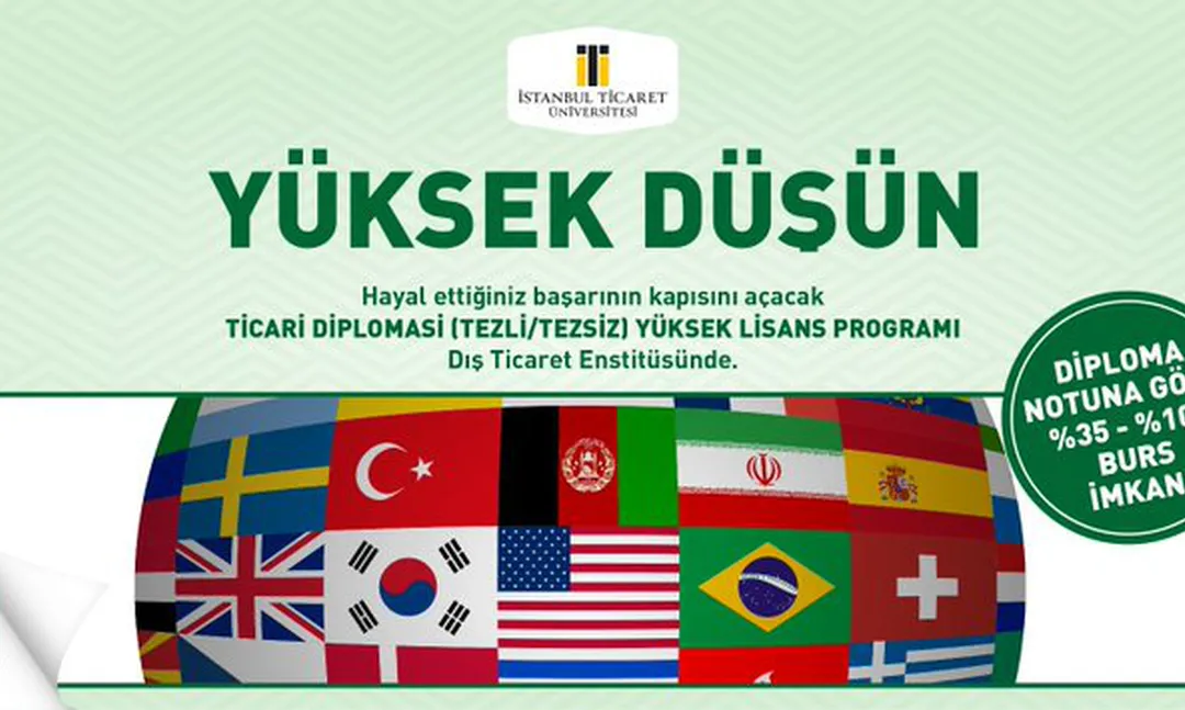 İstanbul Ticaret Üniversitesi Ticari Diploması Yüksek Lisans Programı