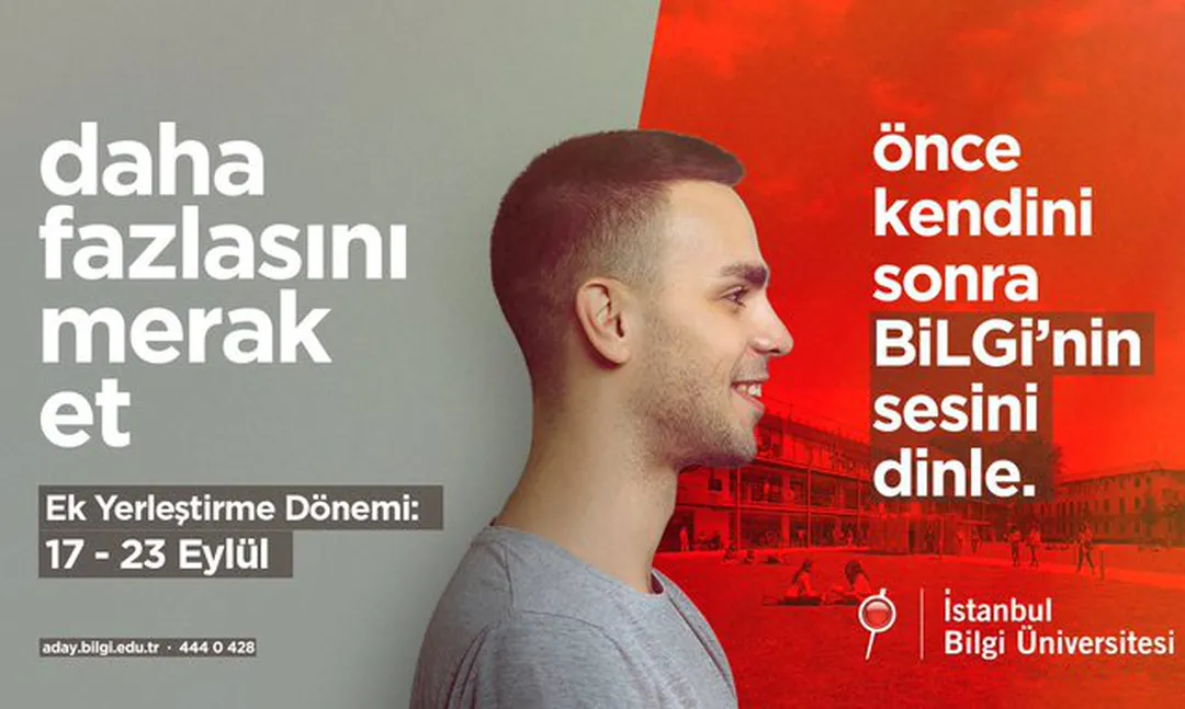 Bilgi Üniversitesi'nde Ek Tercih Dönemi Devam Ediyor