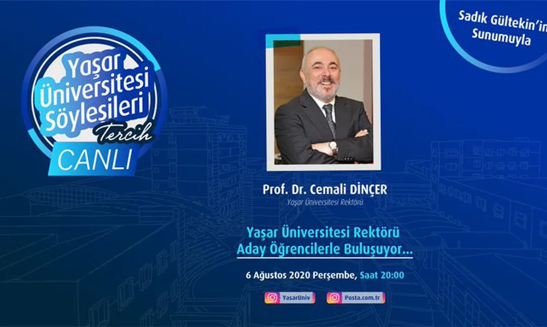 Yaşar Üniversitesi Rektörü Aday Öğrencilerle Buluşuyor
