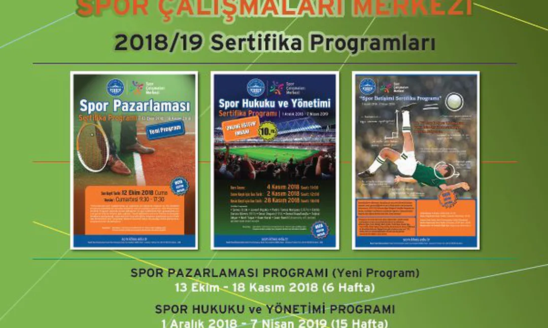 Kadir Has Üniversitesi Spor Pazarlaması Sertifika Programı