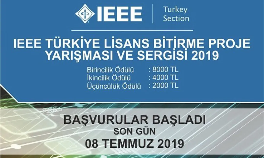IEEE Türkiye Lisans Bitirme Proje Yarışma ve Sergisi